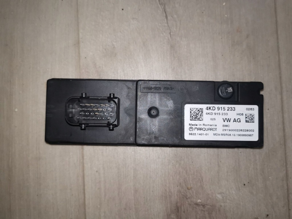 фото №1, Модуль блок керування акумулятор audi 4kd915233