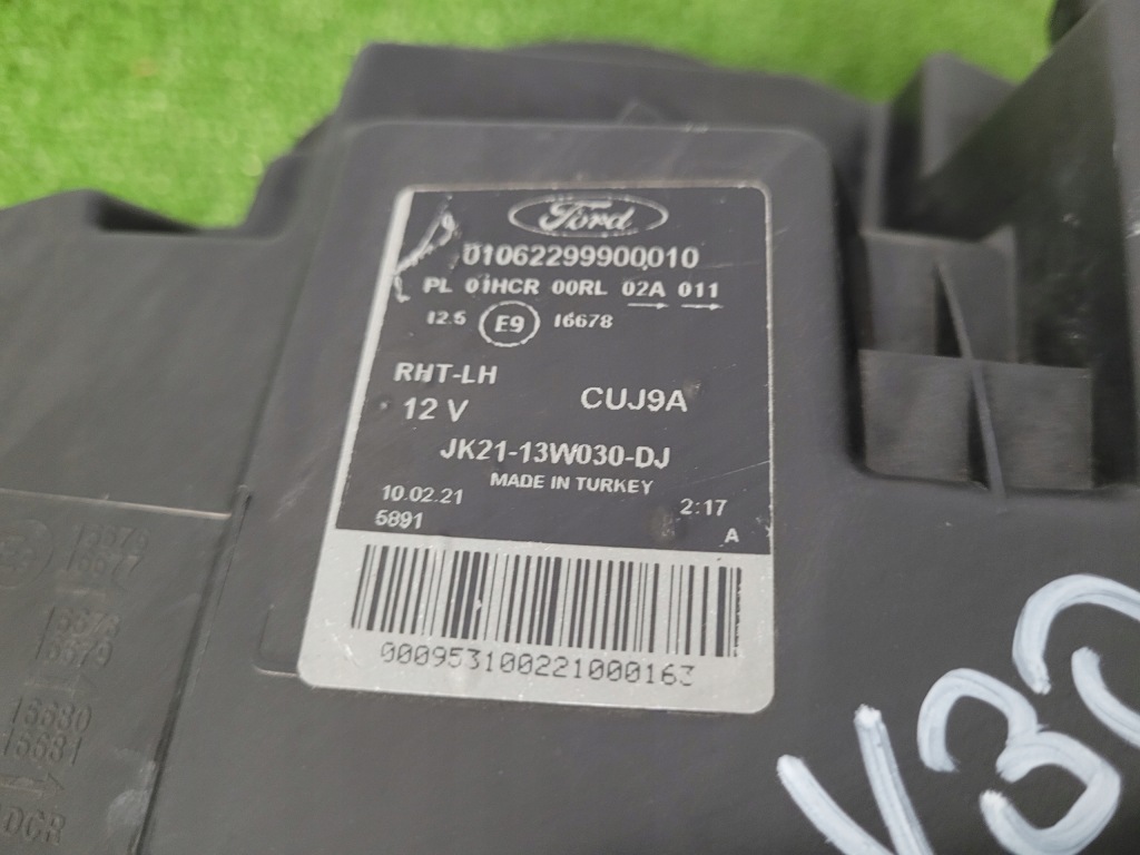 Ford transit custom рестайлинг  фара правый  левая фара линза обычная led в Украине