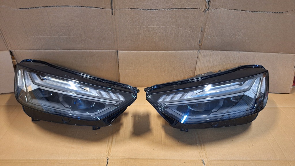 фото №1, Лампы передние audi q5 sq5 8a lift full led matrix