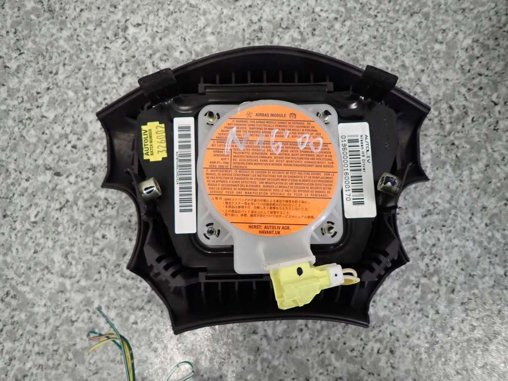 фото №6, Nissan almera n16 00-03 подушки безопасности воздушные srsy europa