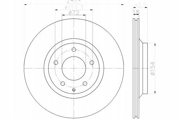 фото №1, Textar гальмівні диски гальмівні 2szt mazda задня rx-8 1,3 03