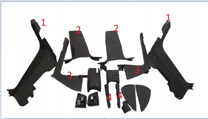 фото №1, Обшивка захист поріг стійка audi s5 sportback 8t