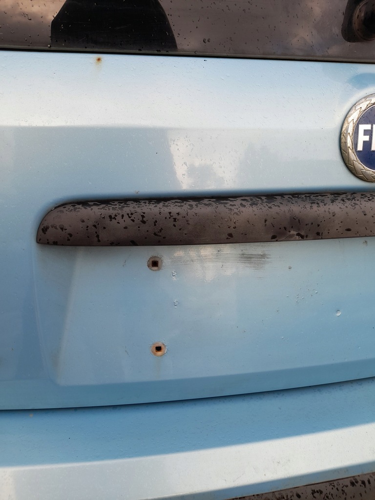 фото №5, Fiat panda ii кришка багажника багажника задня 737/a