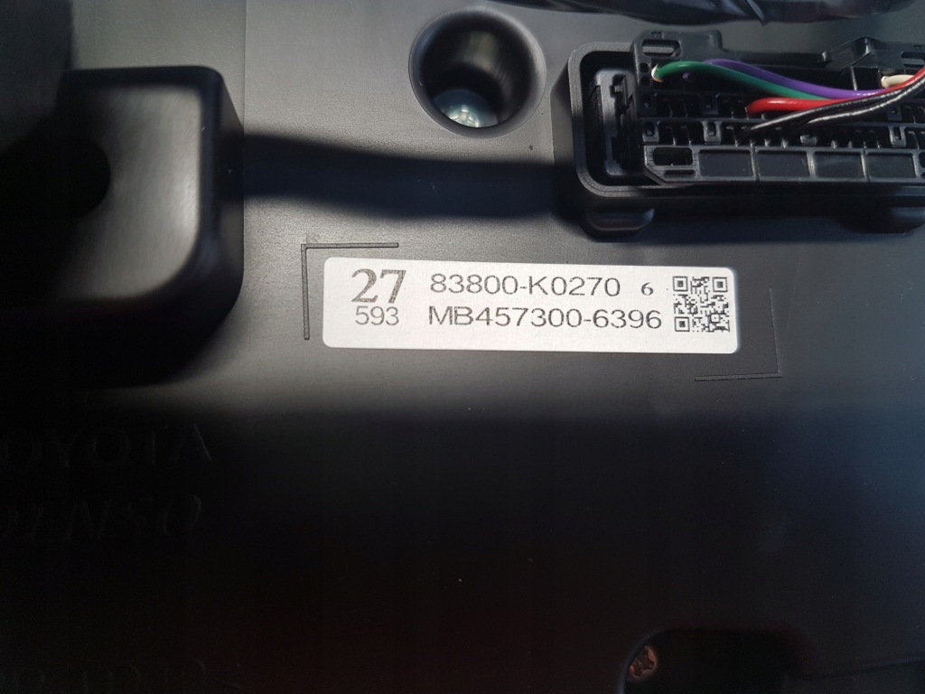 фото №5, Toyota yaris iv p21 1.5 hybrid счетчик 83800-k0270