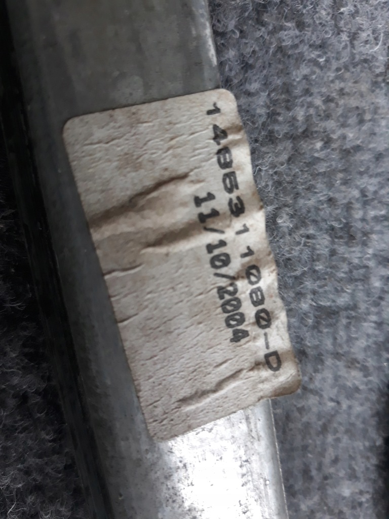 фото №3, Подъемник стекло правый перед peugeot 807 c8