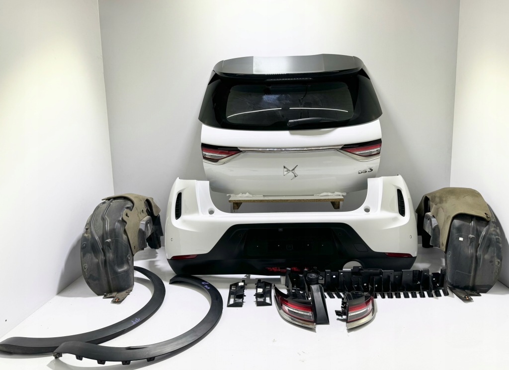 фото №1, Citroen ds3 ds 3 crossback ewp kompletny задня кришка багажника багажника бампер задня
