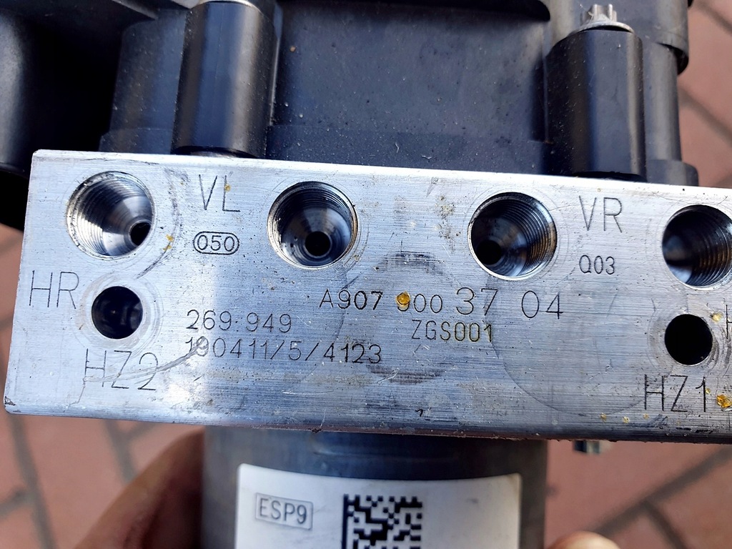 фото №5, Насос abs esp mercedes sprinter 907 910 18- a9079003704