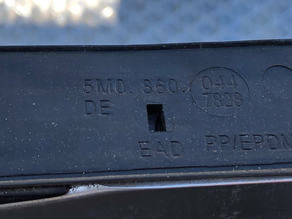 фото №7, Рейлінг даховий правий vw golf plus 5m0860044