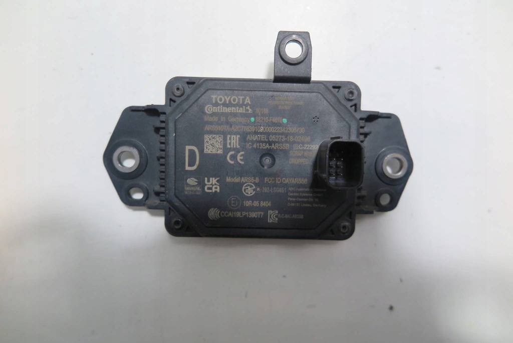 фото №1, Модуль радар acc distronic датчик toyota c-hr i lift 88210-f4070