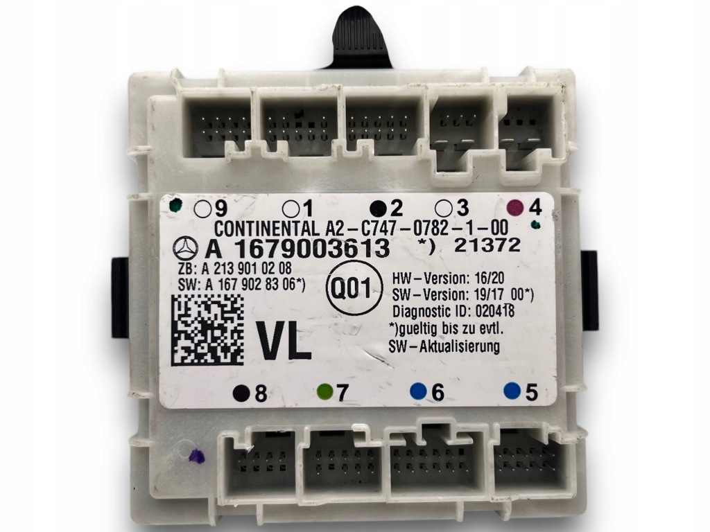 фото №1, Mercedes w167 блок управления дверь 1679003613