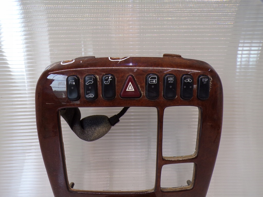 фото №4, Dekor рамка радіо домкрата тунель середнього mercedes w215 cl