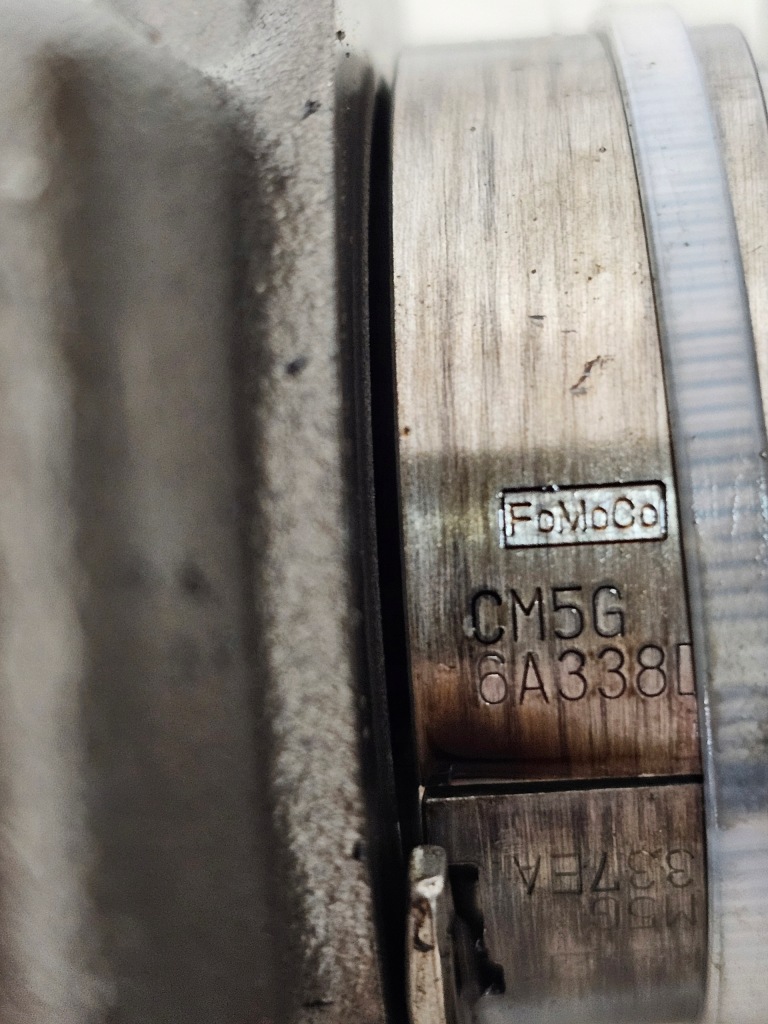 Ford fiesta 1.0 ecoboost yyjf wał коленчатый вкладыши t46ac Оригинал