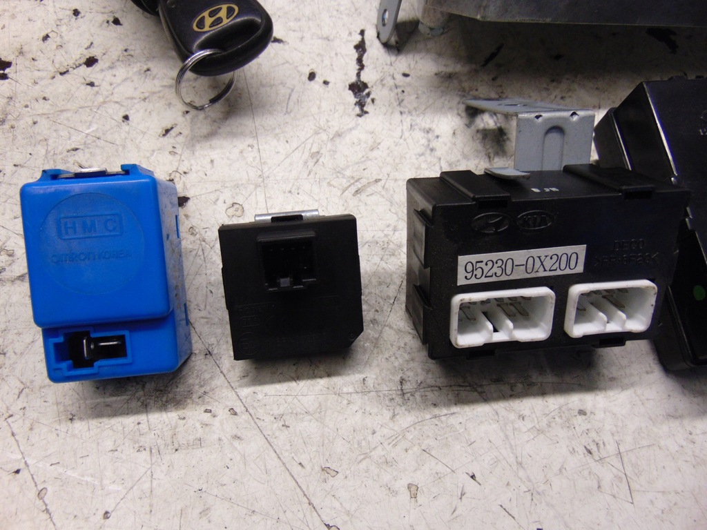 фото №7, Набір стартовий імобілайзер hyundai i 10 i 2007r- 1.1 бензин europa