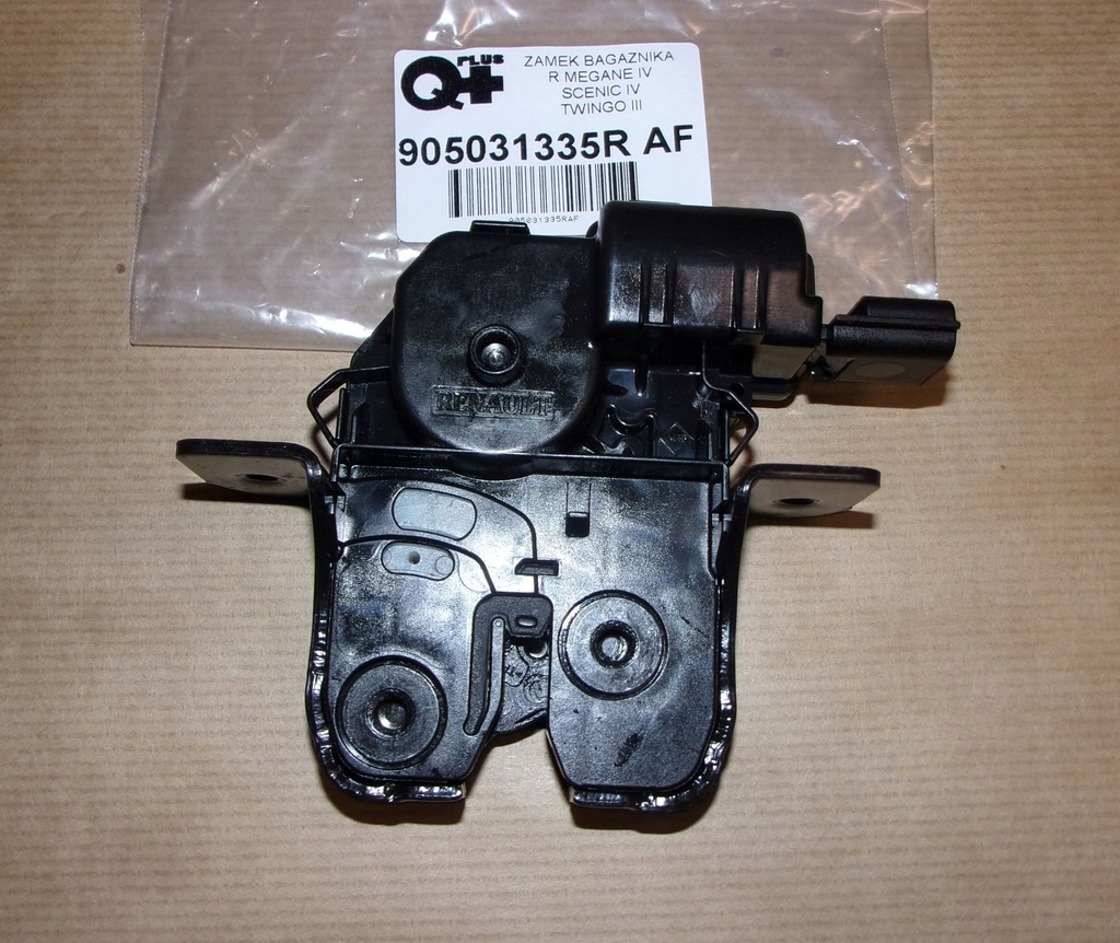 фото №1, Замок крышки багажника 905031335r renault twingo iii электрик