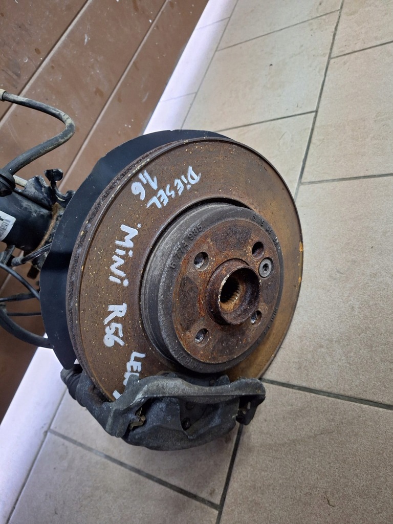 фото №3, Поворотный кулак левая амортизатор mini cooper r56 1,6