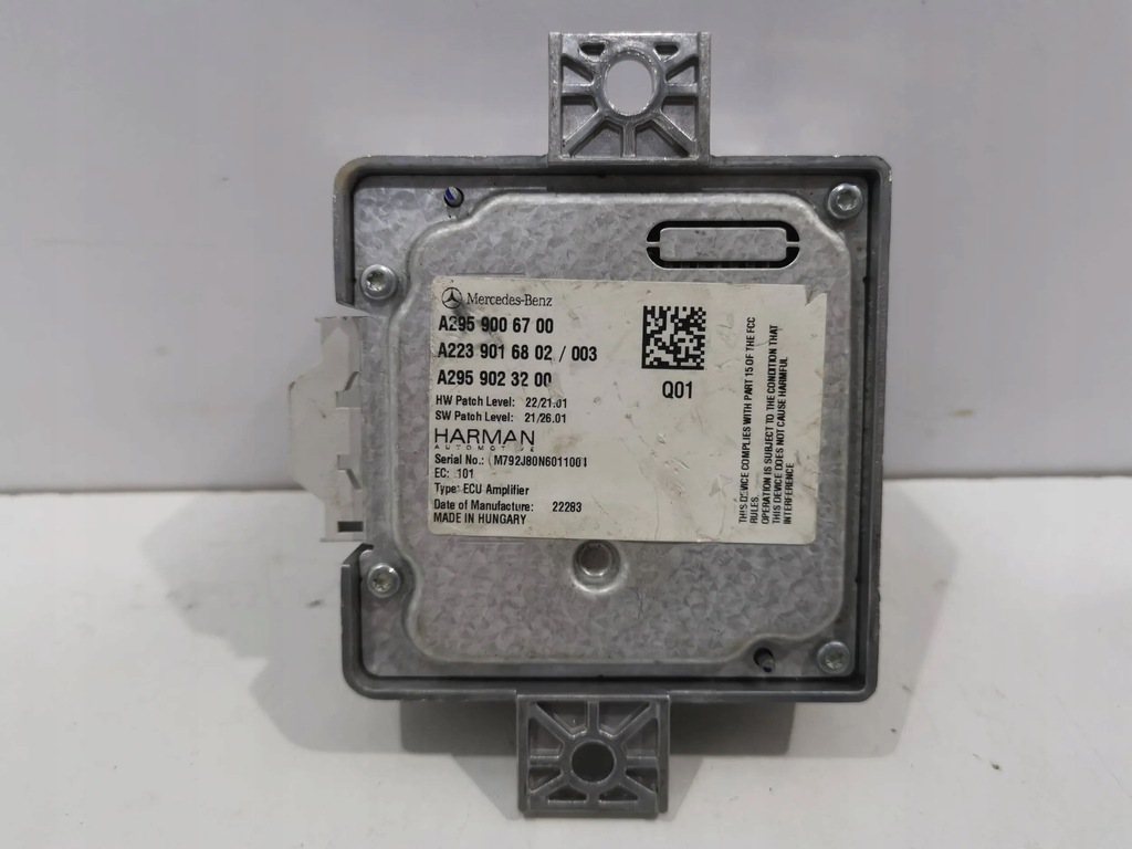 фото №1, Усилитель harman mercedes w223 w447 !