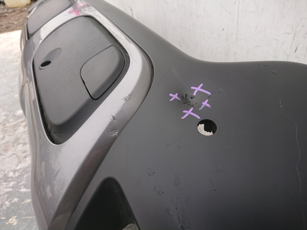 фото №10, Citroen c3 aircross 17- бампер задний задняя