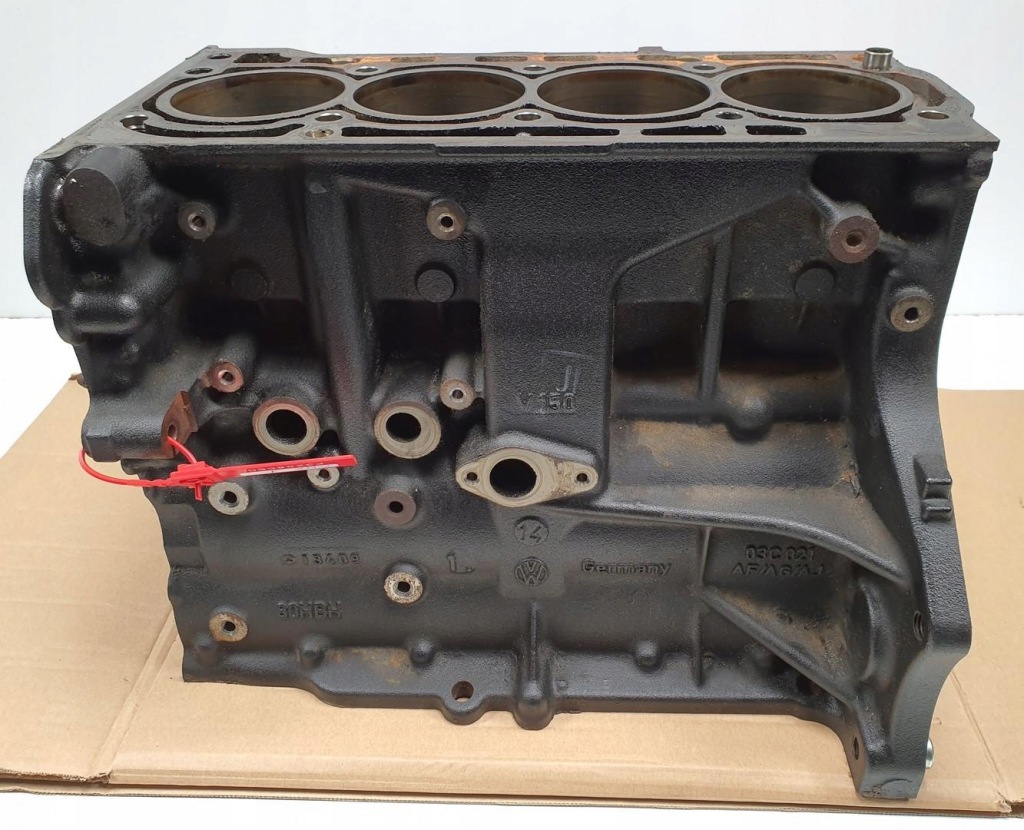 фото №1, Блок двигателя vw golf vi 1.4 tsi cax