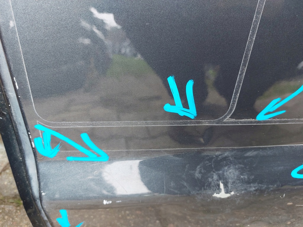 фото №9, Дверь задняя задние багажника левая + правое dacia dokker