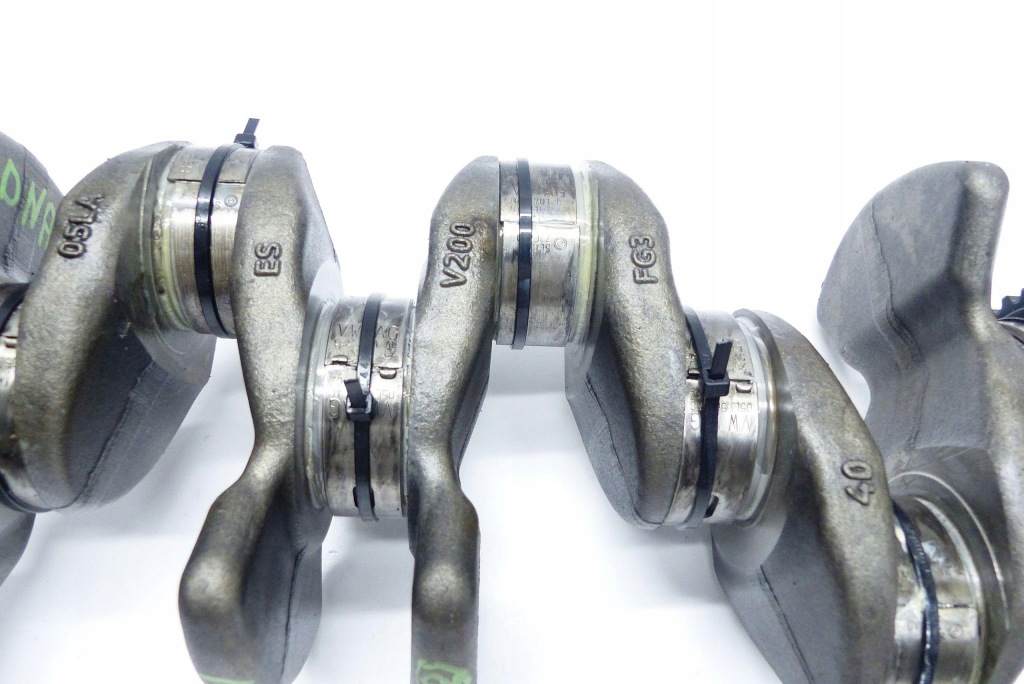 Man tge vw transporter t6 crafter 2.0 tdi dna dmz wał коленчатый + вкладыши с Разборки