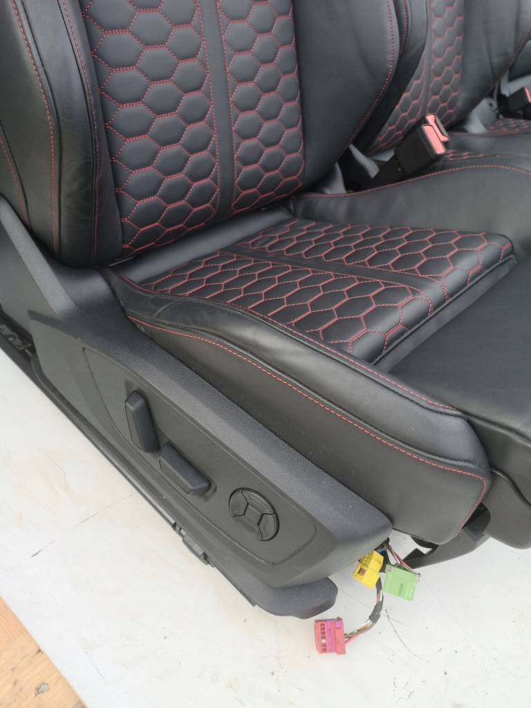 фото №7, Audi rsq3 83a сидіння оббивка заднє сидіння повний салон idealny стан europa