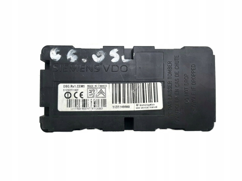 фото №1, Модуль тиску шин citroen c6 05r s120231100f