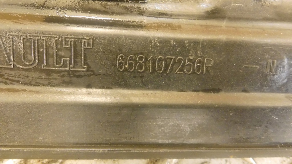 фото №6, Жабо нижние renault megane iv 668107256r