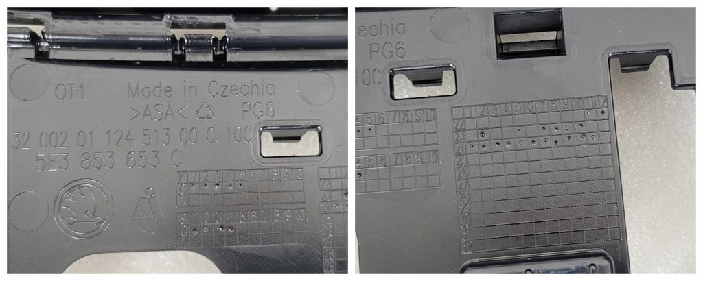 фото №16, Решётка радиатора решётка радиатора бампера skoda octavia iv 2019- 5e3853653c