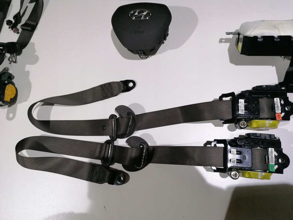 фото №8, Hyundai santa fe 4 iv 2019 приборная панель панель  подушка безопасности подушка ремни oryg демонтаж