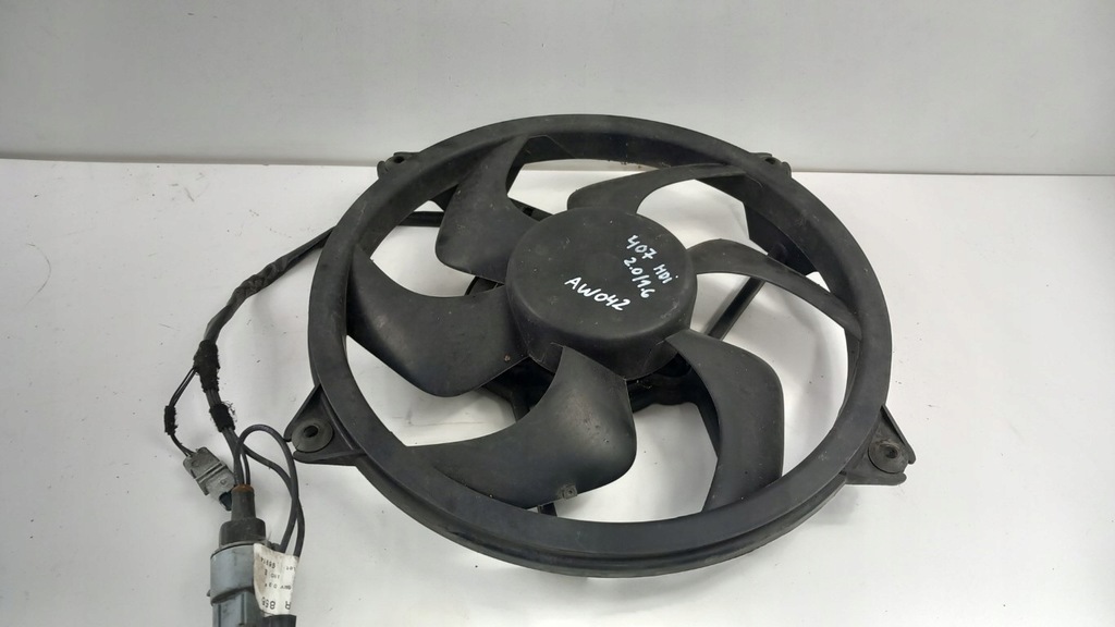 фото №1, Peugeot 407 citroen c5 hdi вентилятор радиатора