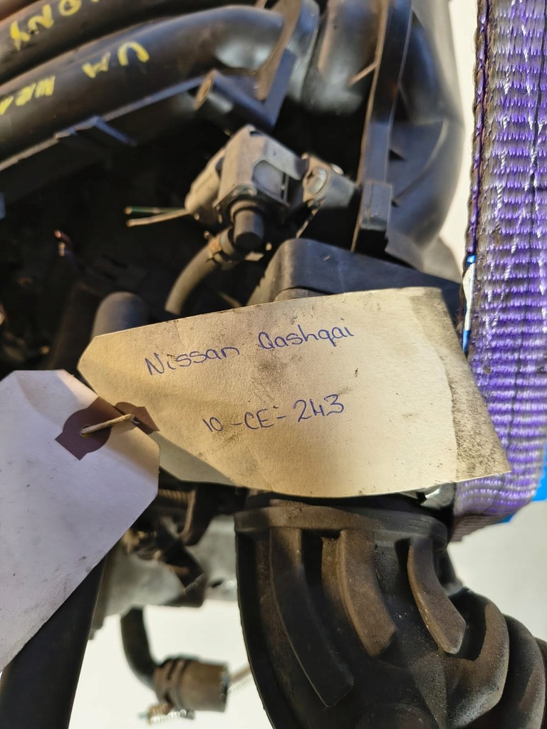 фото №10, Двигатель kompletny nissan qashqai j10 1.6b 16v, hr16