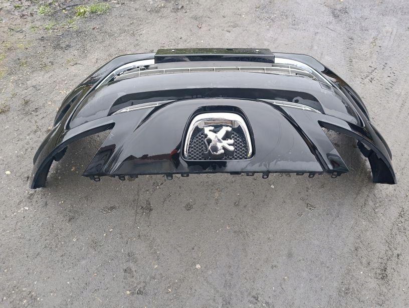Бампер перед передній чорний peugeot 308 t7 3423432 Київ