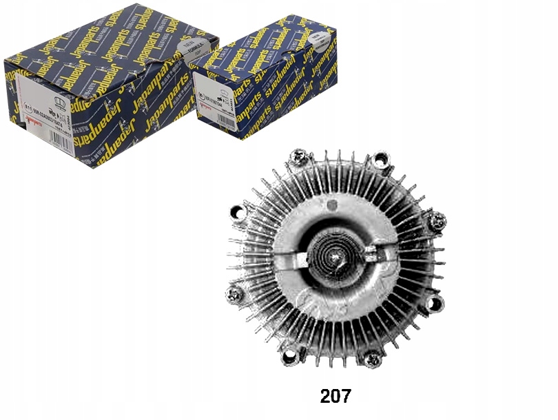 фото №9, Japanparts vc-207 зчеплення, вентилятор охолодження