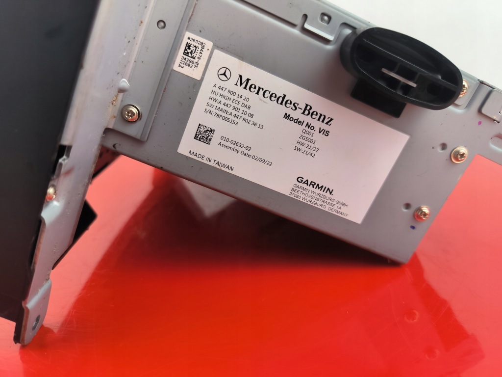 фото №5, Mercedes-benz vito w447 экран навигация радио a4479001420