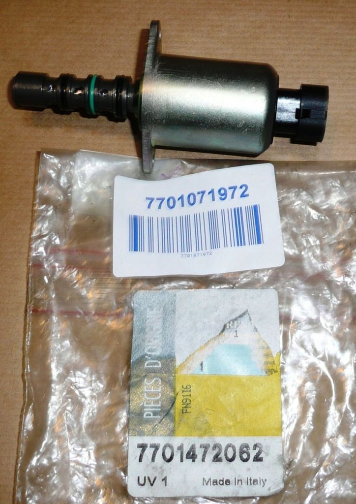 фото №1, Электроклапан сцепления r master iii,modus 7701071972