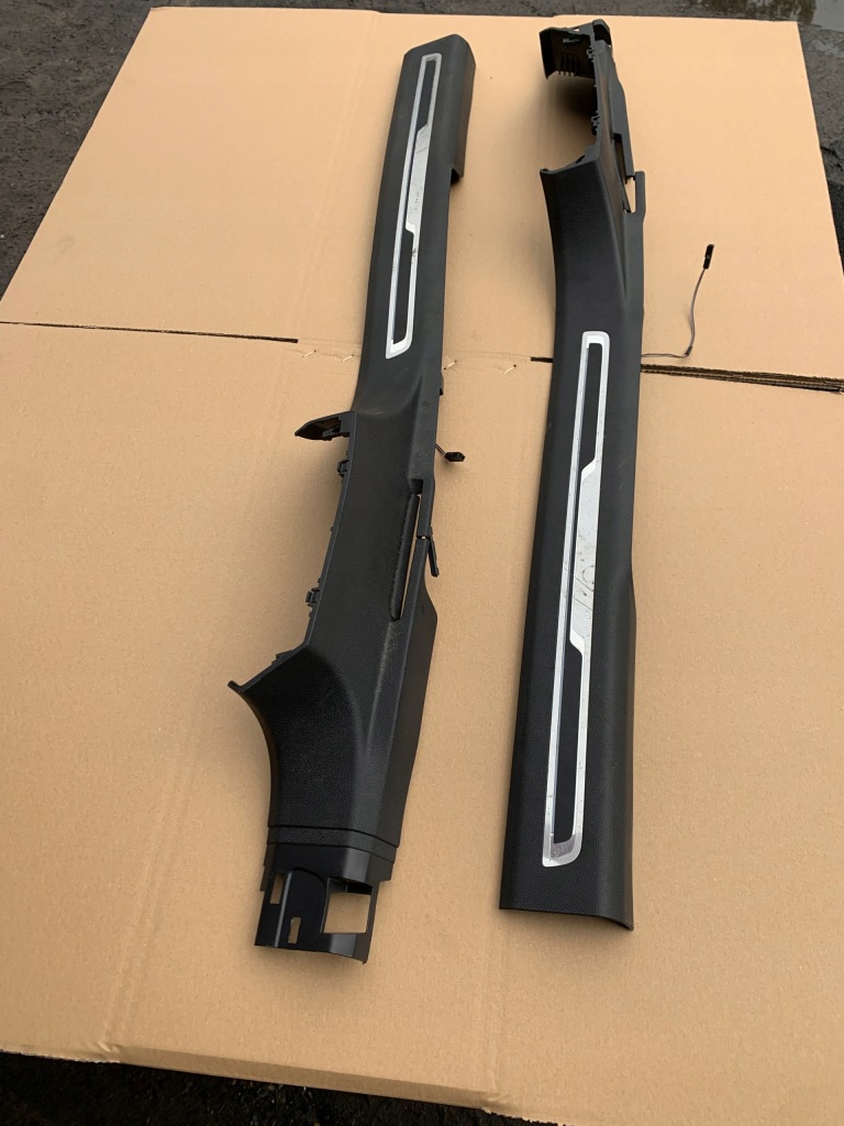 фото №1, Vw tiguan ii allspace молдинг порог 5nn853370 молдинг порог led