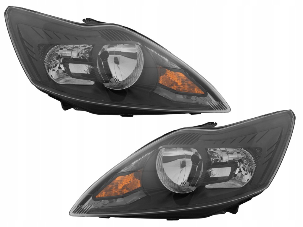 фото №1, Фара лампа czarna ford focus ii mk 2 lift 08-