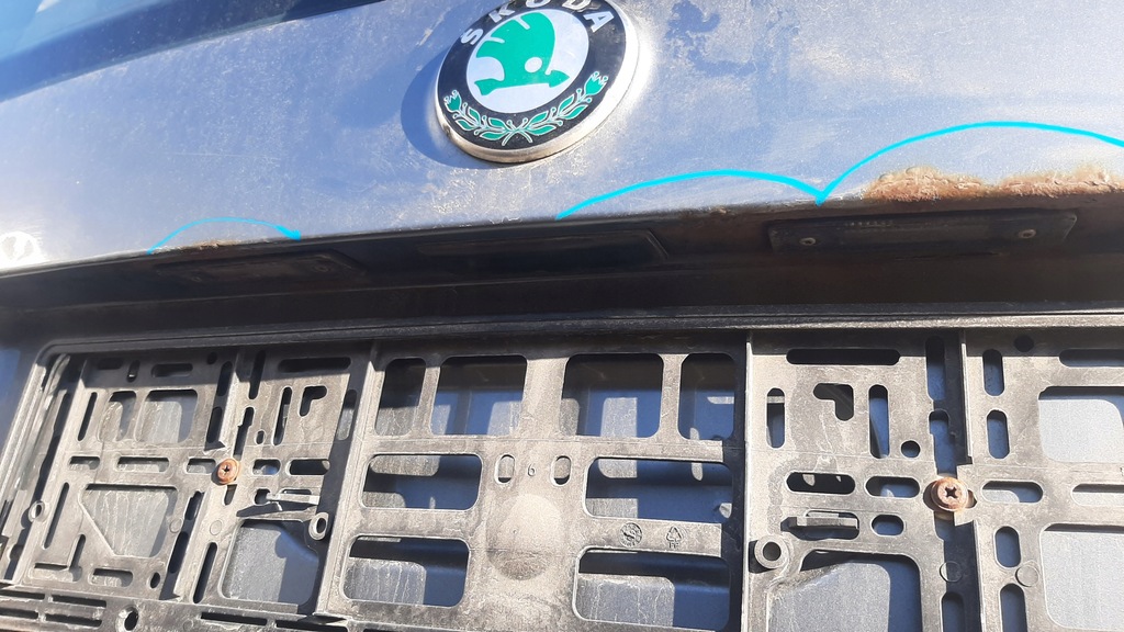 фото №4, Skoda roomster 12r lf8l крышка багажника задняя задняя