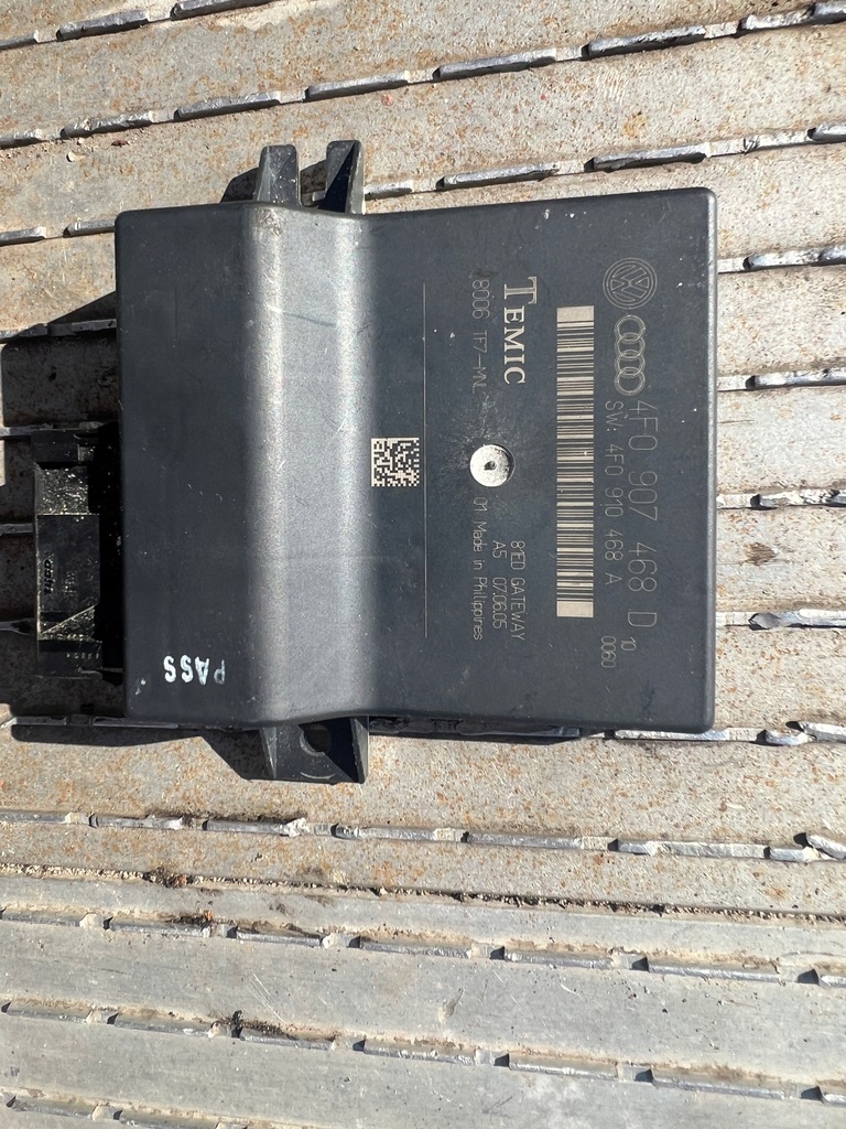 фото №1, Модуль блок управления шлюз audi a6 c6 4f0907468d