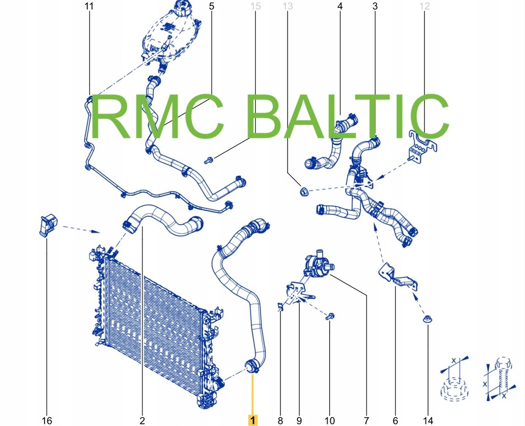 фото №11, Шланг wody jogger sandero iii logan iii duster