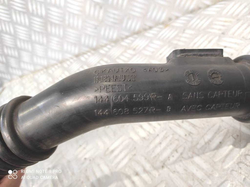 фото №4, Шланг труба воздуха интеркулер dacia sandero ii lift stepway 1.5 dci