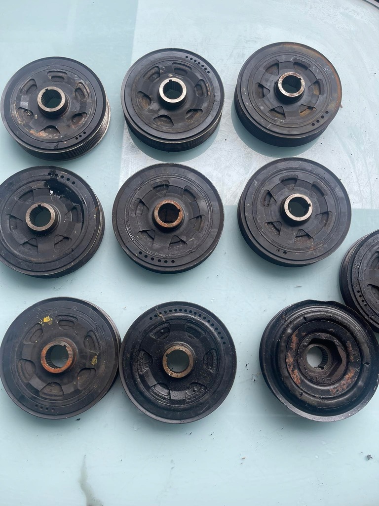 фото №5, Шкив_ 2.2 n22b3 __ honda accord viii