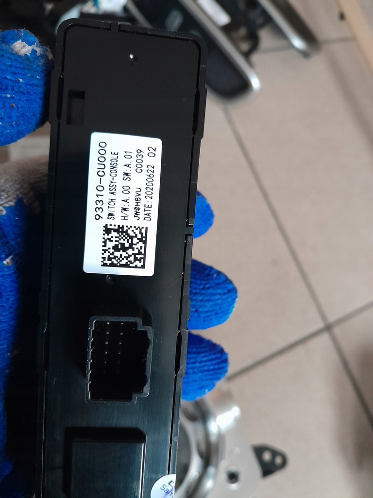 фото №8, Genesis gv60 ev панель кондиционера переключатели лента рамка кабель