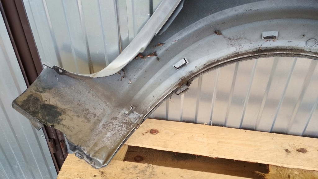 фото №14, Крыло левый перед land rover freelander i lift