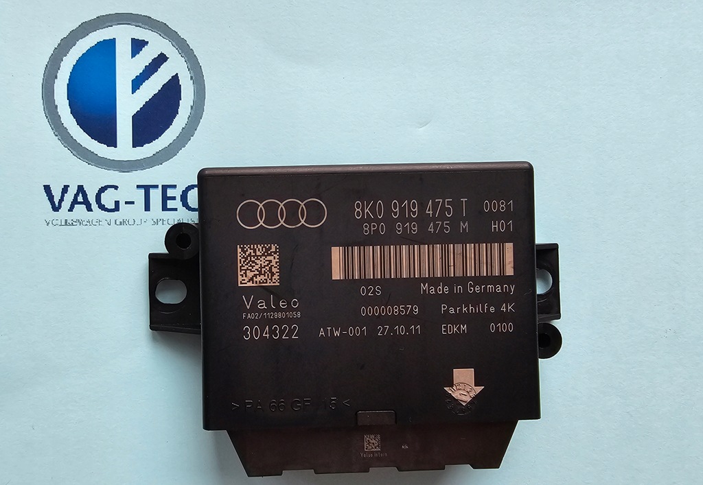 фото №1, Модуль pdc 8k0919475t 8k0 919 475 t