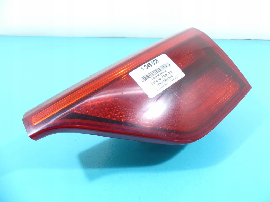 фото №2, Лампа задняя задняя правая крышки sportage iv 15-18 hb