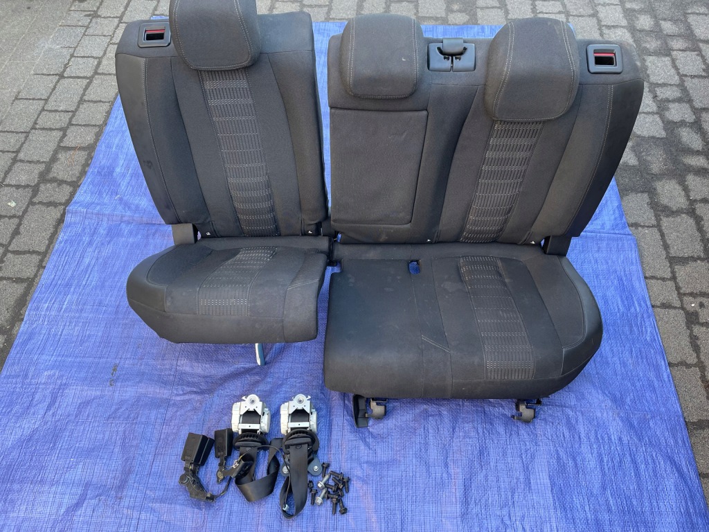 фото №7, Peugeot 308 t9 lift sw kombi сидіння задня заднє сидіння ремені заскочки