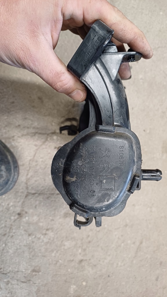 фото №4, Opel crossland 1.2 b коллектор всасывающий 9802101480