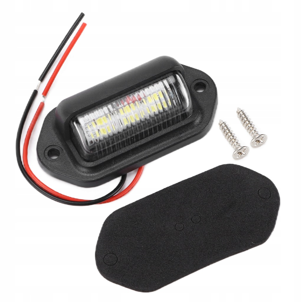 фото №8, 4szt. 12v 6led фонари номерного знака регистрационный o wysokiej яркость 5k