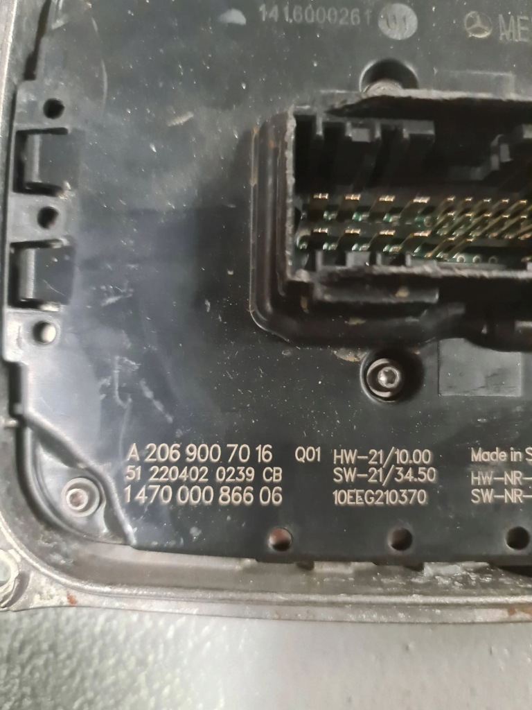 фото №3, Mercedes w206 перетворювач модуль a2069007016